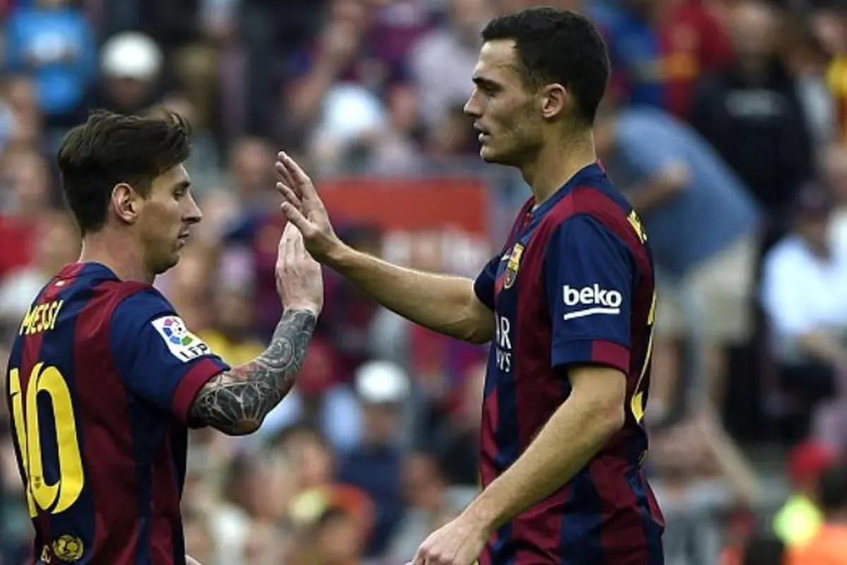 Thomas Vermaelen dan Lionel Messi
