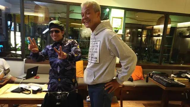 Ganjar Pranowo dan Atta Halilintar.