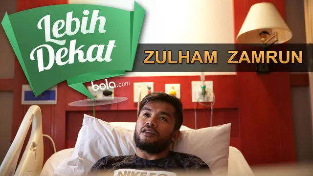 Zulham Zamrun, pemain terbaik di Piala Presiden 2015 memberikan pengakuan secara eksklusif pada bola.com usai menjalani operasi akibat cedera ligamen pada hari Selasa (8/12/2015).