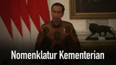 Presiden Joko Widodo (Jokowi) akan mengubah sejumlah nomenklatur kementerian pada periode kedua pemerintahannya.
