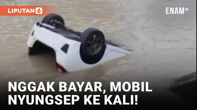 Insiden mobil terjun ke sungai terjadi di Demak Jawa Tengah hari Rabu (11/5). Peristiwa ini diduga terjadi akibat transaksi di tempat karaoke.