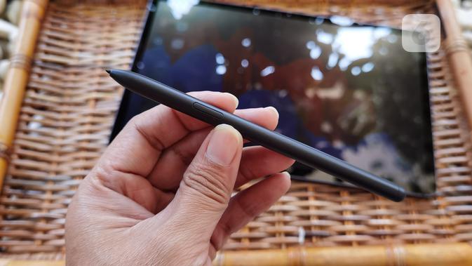 S Pen bawaan Samsung Galaxy Tab S7 Plus. /Iskandar