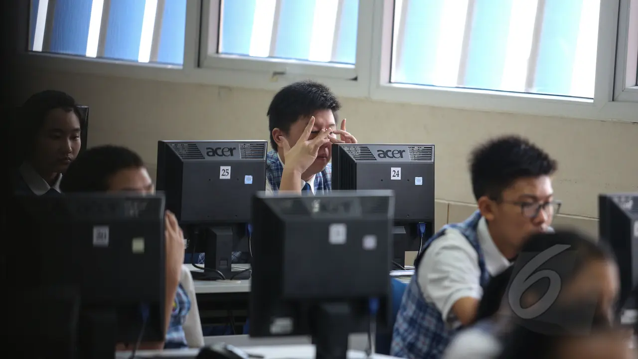 Di Jakarta, Hanya SMPK Penabur 2 yang Gelar UN Berbasis Komputer 