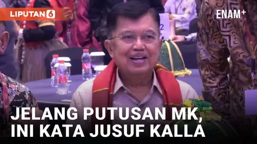 VIDEO: Jusuf Kalla Minta Hormati dan Terima Putusan MK