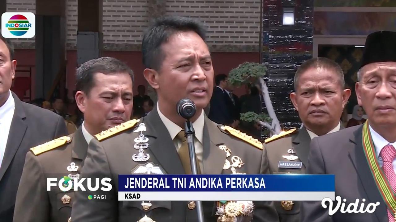 Jenderal TNI AD Pastikan Akan Kerahkan Seluruh Kekuatan untuk Amankan Pelantikan Presiden. Sumberfoto: Indosiar