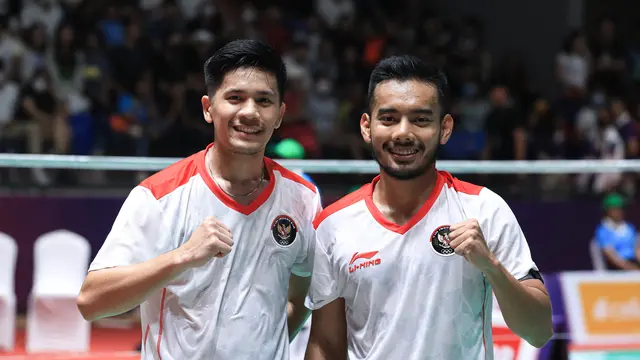 Pramudya Kusumawardana/Yeremia Erich Yoche Yacob Rambitan - tim bulu tangkis beregu putra Indonesia - SEA Games 2023