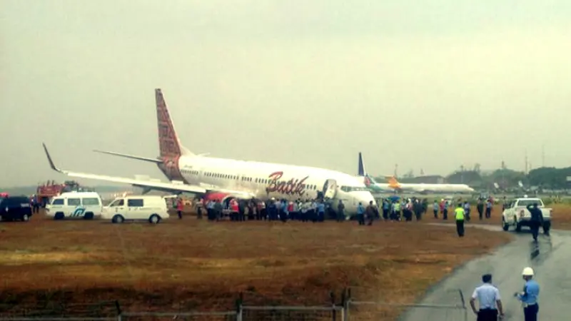 Batik Air Tergelincir