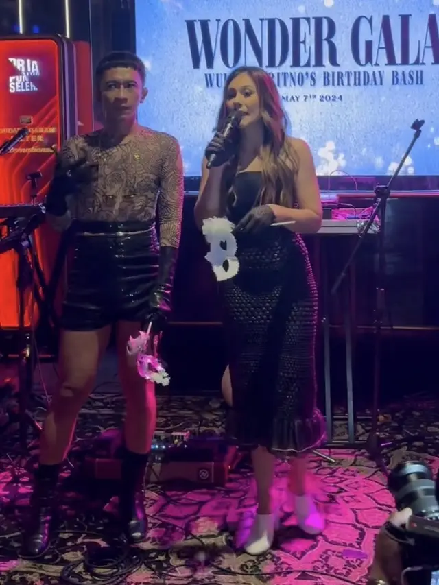 Pesta Ulang Tahun Wulan Guritno Dihadiri Para Sahabat. [@naziracnoer]