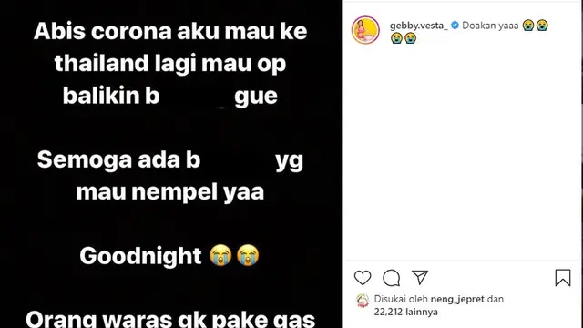 Gebby Vesta (Foto: Instagram/@gebyy.vesta_)