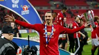 Ibrahimovic Bangga Raih Piala Liga Bersama Manchester United