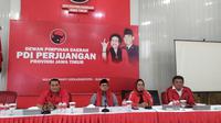 PDIP Jatim memberikan keterangan terkait mundurnya dua kader terlibat kasus korupsi dan narkoba