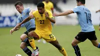 IMBANG - Partai antara Uruguay melawan Jamaika di laga perdana Grup B Copa America 2015 berakhir imbang tanpa gol di babak pertama. (REUTERS/Andres Stapff)