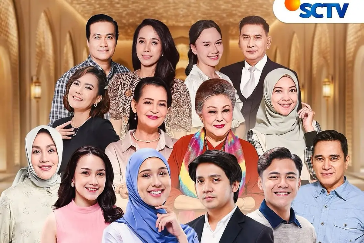 Para Bintang Sinetron SCTV Istiqomah Cinta.