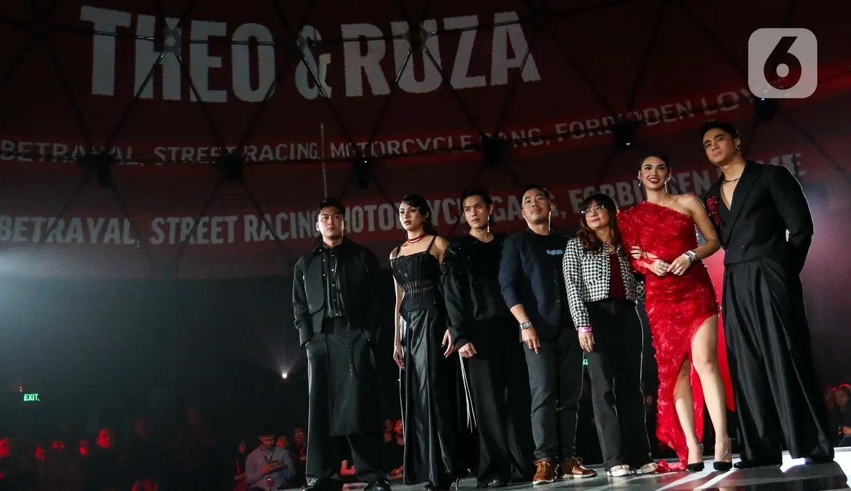 Diketahui bahwa pada sepanjang 2025, Vidio akan semakin memperkuat posisinya sebagai OTT paling produktif di Indonesia dengan menghadirkan 14 original series, dengan pilihan genre aksi, drama hingga romansa. (Liputan6.com/Herman Zakharia)