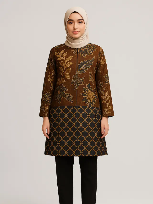 Tunik Batik  (Foto: Rizka Nur Laily via ChatGPT)