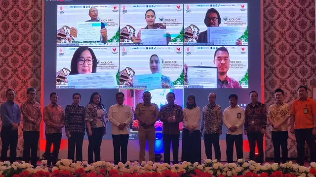 Acara Gerakan Nasional Bangga Buatan Indonesia (Gernas BBI) Maluku Utara pada 2022.