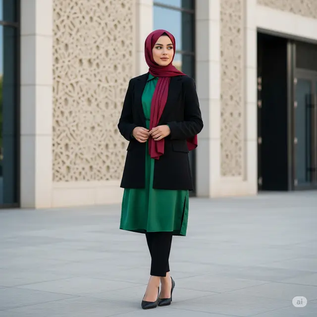 Ide Mix and Match Tunik, Blazer, dan Hijab untuk Tampil Elegan di Berbagai Acara