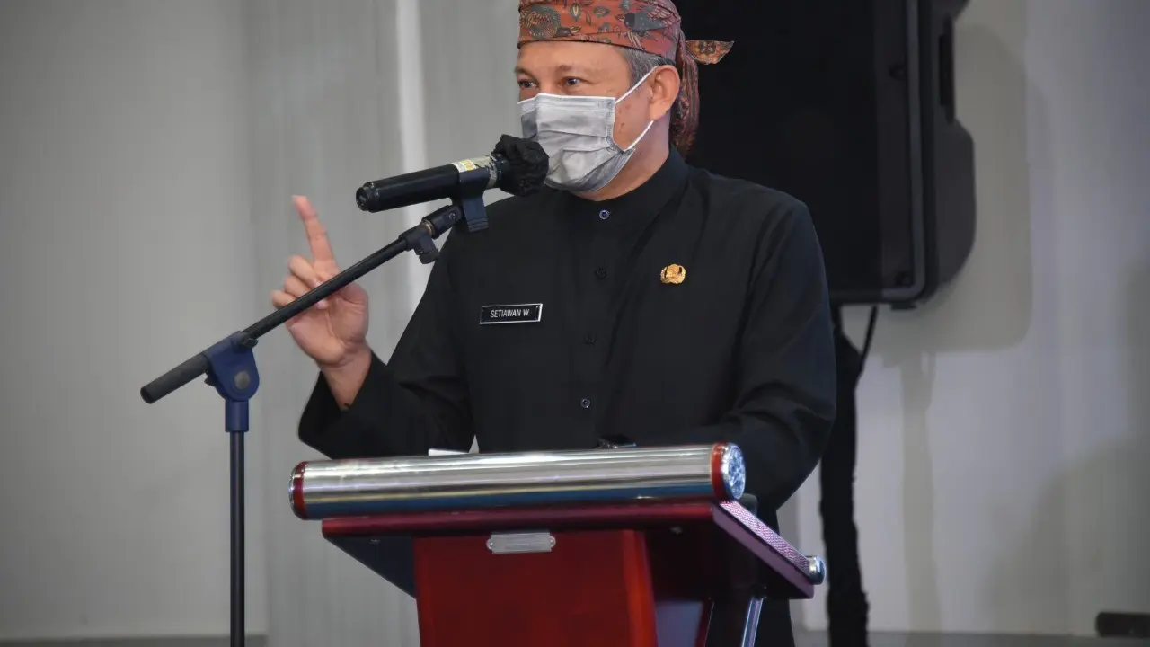 Sekda Jabar Setiawan Wangsaatmaja