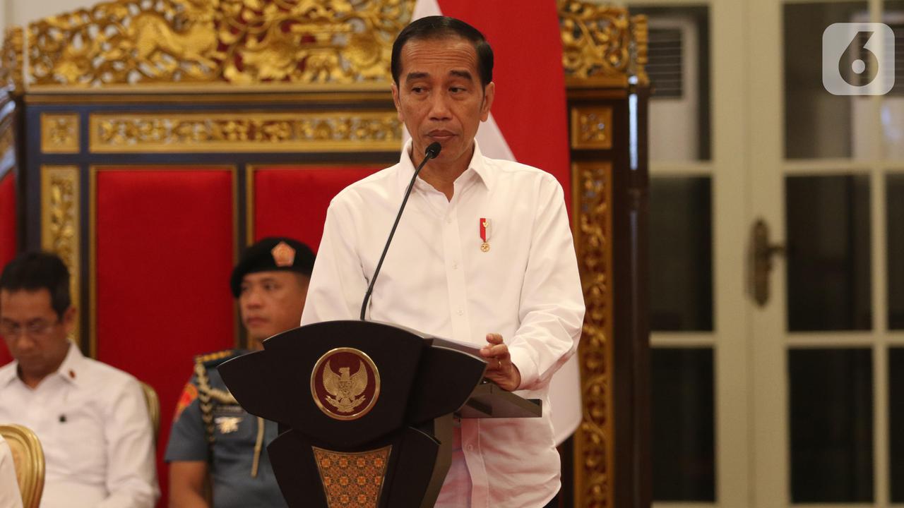 Jokowi Pimpin Sidang Kabinet