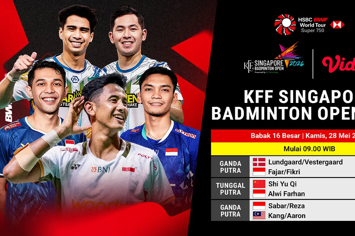 BWF Singapore Badminton Open 2026: Round of 16