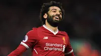 1. Mohamed Salah (Liverpool) - 9 Gol. (AFP/Paul Ellis)