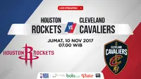 Saksikan Live Streaming Rockets Vs Cavaliers di Bola.com