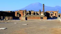 Ilustrasi Pompeii di Italia (Dok.Unsplash)