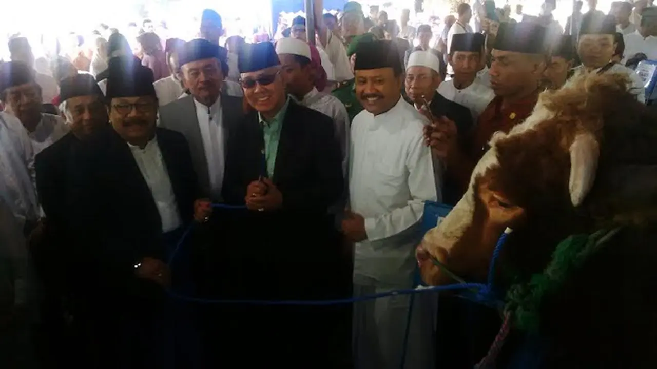 Sapi Jokowi Jadi Objek Selfie Warga Surabaya