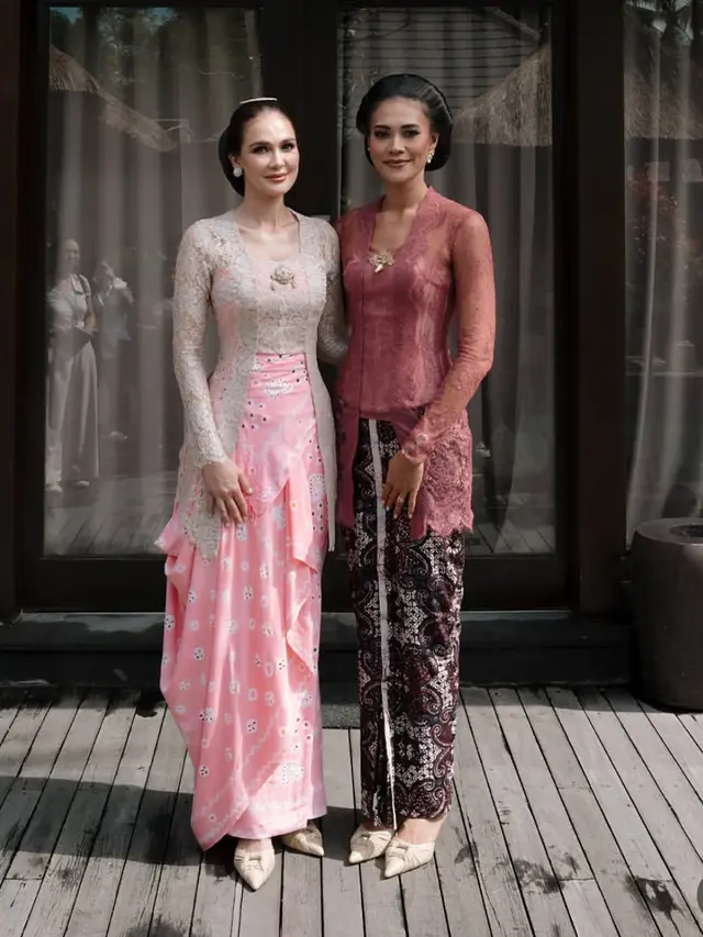 Kakak Ipar dan Keponakan Luna Maya di Hari Pernikahan. [@febjabrik]