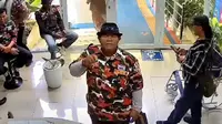Sekelompok anggota ormas menggeruduk dan mengamuk di kantor Dinas Kesehatan (Dinkes) Kabupaten Bekasi. (Tangkapan layar)