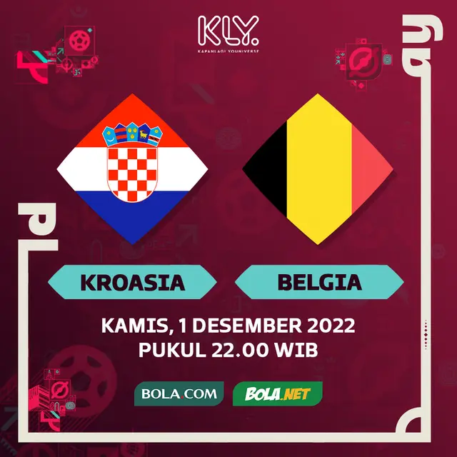 Piala Dunia 2022 - Kroasia Vs Belgia