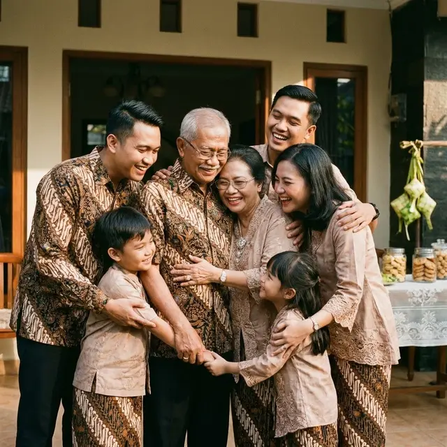 Ide Gaya Foto Keluarga Lebaran 2026