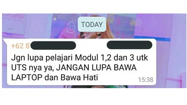 6 Chat Dosen saat Ngerjain Mahasiswa Ini Bikin Ngelus Dada