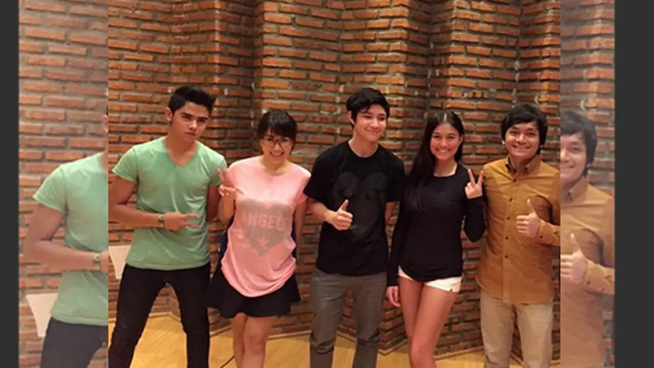 Calvin Jeremy dan Agnez Mo