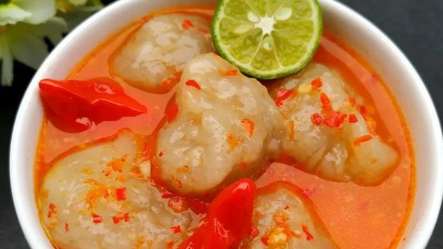 Resep cilok kuah mercon. (dok. Cookpad @MamaBirru)