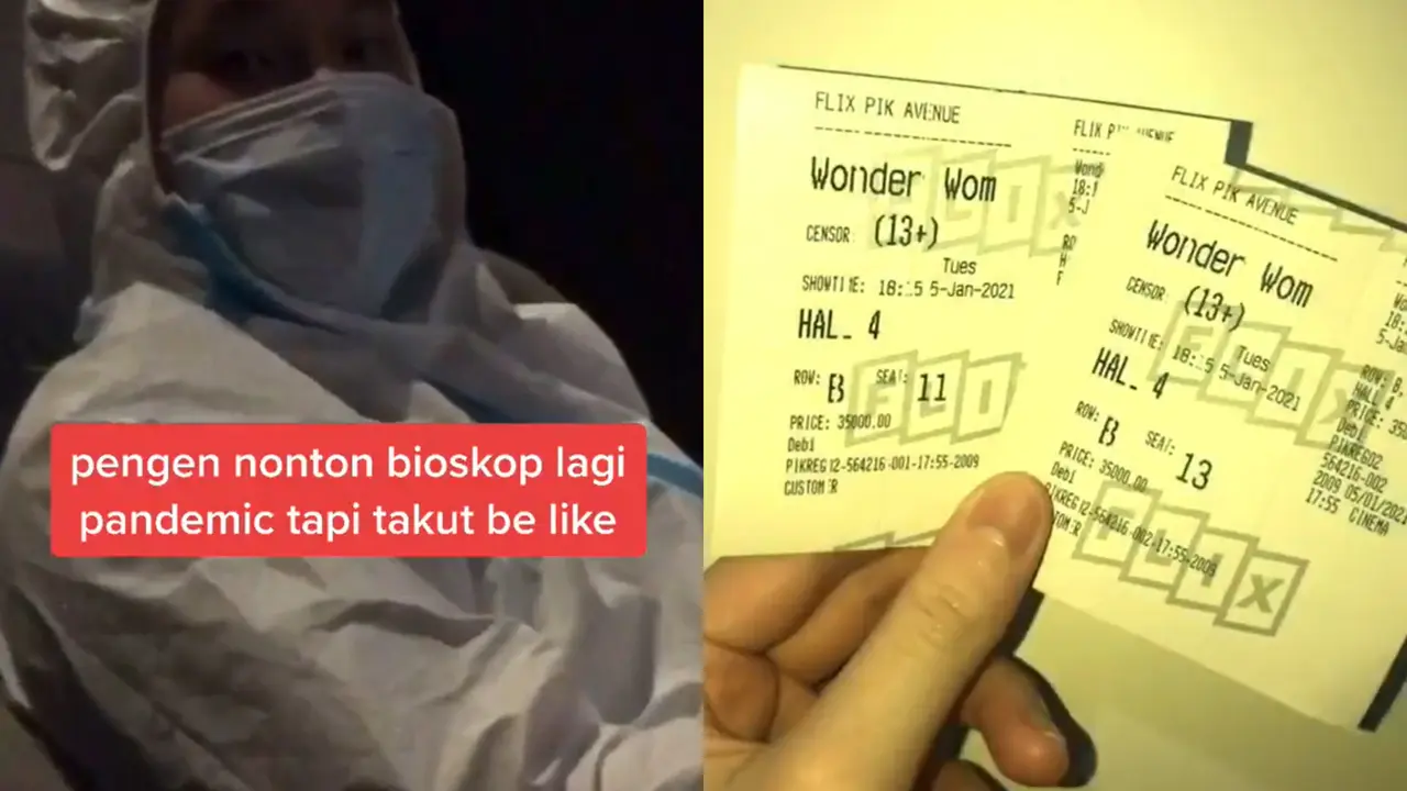Nonton bioskop pakai APD
