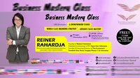 Business Mastery Class, Kelas Gratis untuk Cetak Pengusaha Sukses