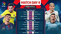 Jadwal dan Live Streaming Liga Spanyol Matchday 8 di Vidio, 8-11 Oktober 2022. (Sumber : dok. vidio.com)