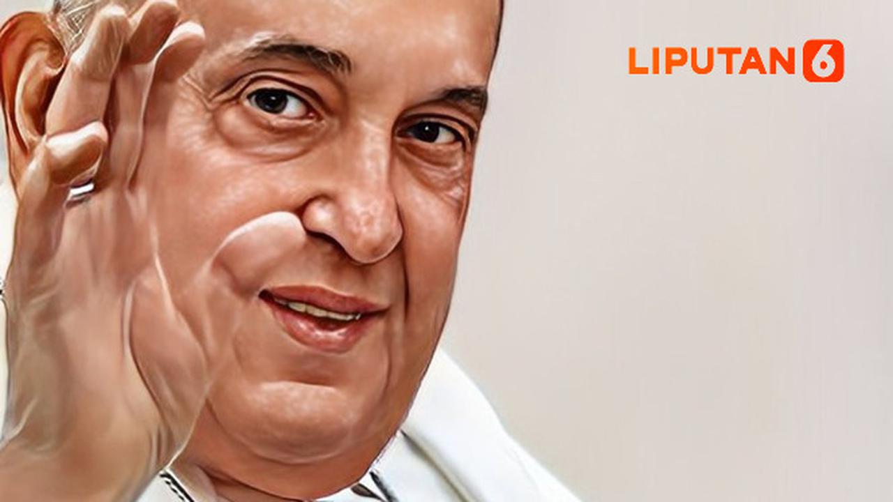 Banner Infografis Paus Fransiskus Tutup Usia.