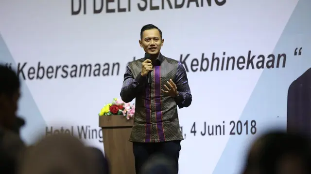 Komandan Tugas Bersama (Kogasma) Partai Demokrat, Agus Harimurti Yudhoyono (AHY)