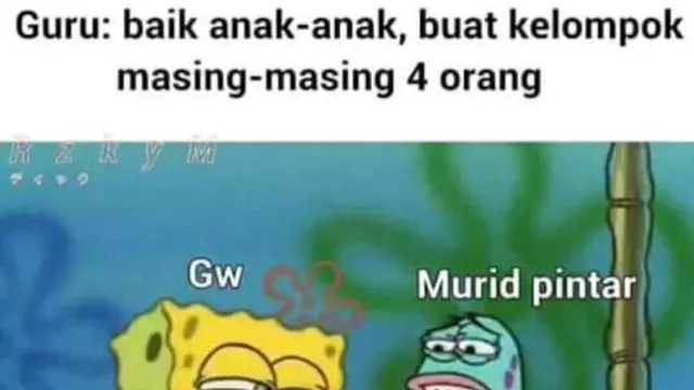 8 Meme Kocak Tugas Kelompok Hanya Numpang Nama Ini Sering Terjadi