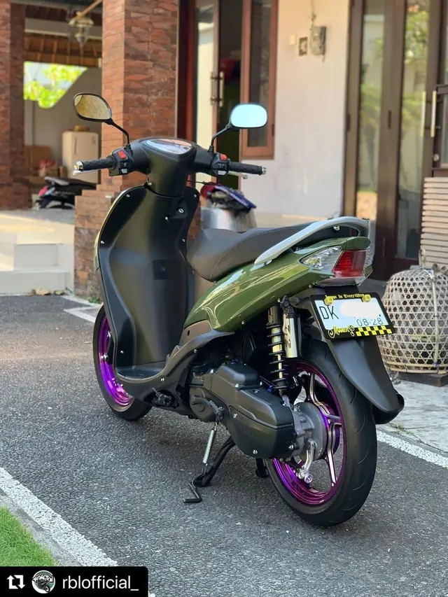 10 Potret Modifikasi Yamaha Mio Sporty Ini Bikin Pengen, Dulu Motor Ibu-ibu Kini Jadi Barang Hobi