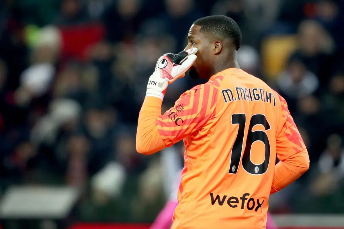 Kiper AC Milan, Mike Maignan.