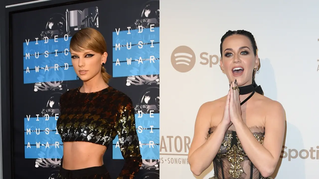 Taylor Swift dan Katy Perry