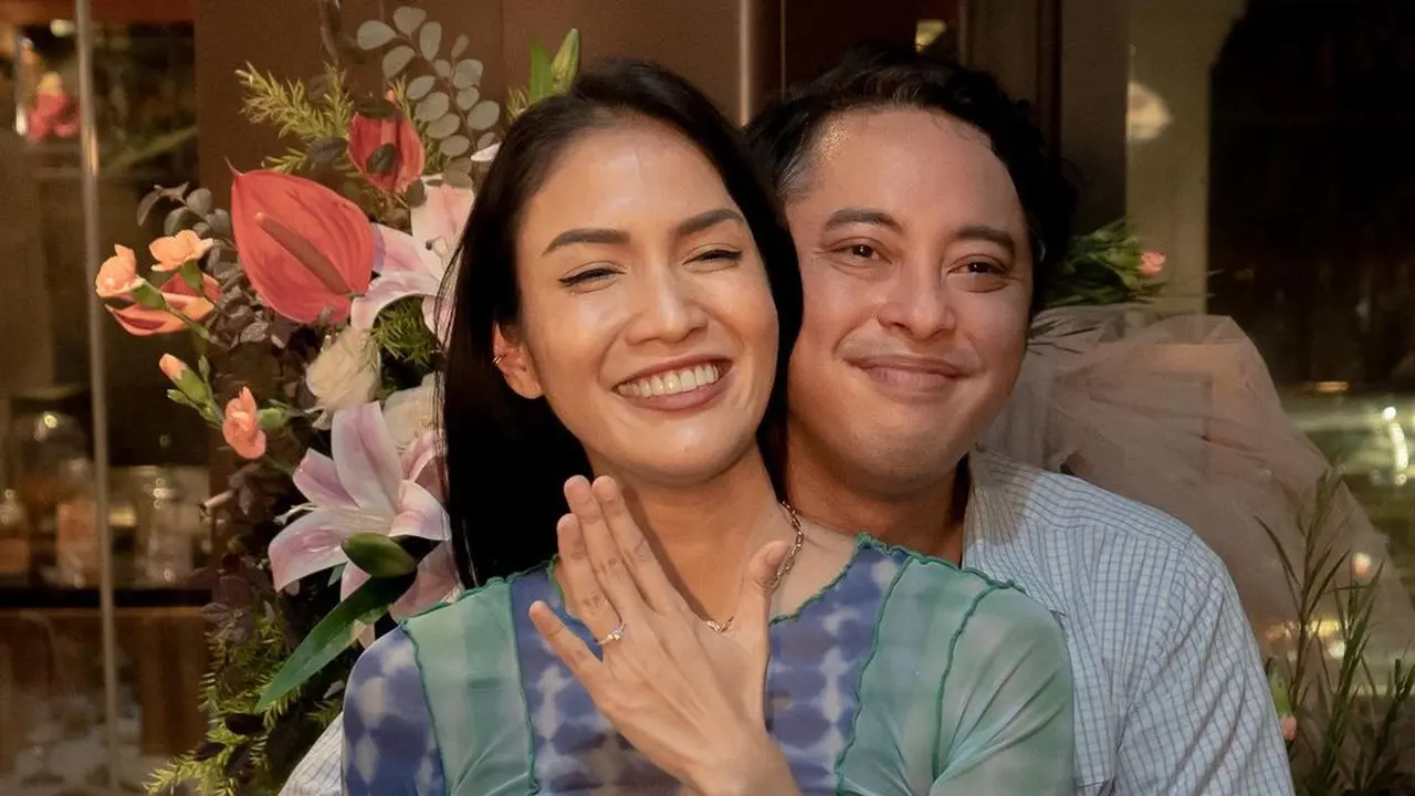 Aulia Sarah dan Aditya Randra. (Foto: Dok. Instagram @owliasarah)