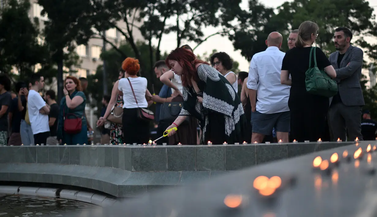 Majelis Umum PBB yang pada Mei lalu menetapkan 11 Juli sebagai Hari Peringatan Genosida Srebrenica. (OLIVER BUNIC/AFP)