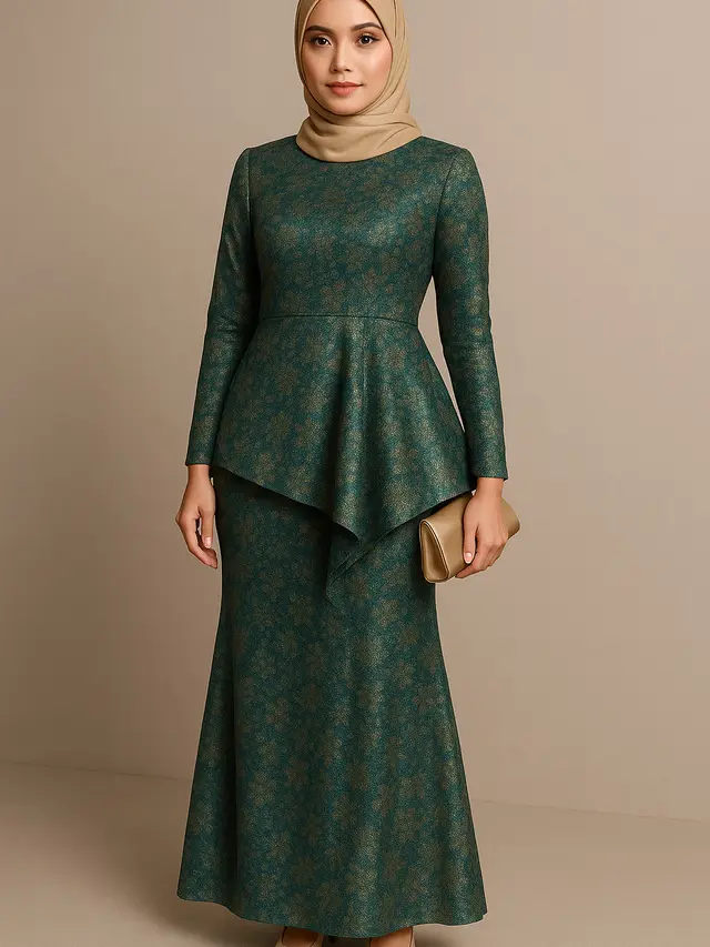 Model Gamis Bunga untuk Kondangan agar Terlihat Elegan (Foto: ChatGPT)