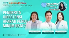 Tekanan darah tinggi atau hipertensi adalah suatu kondisi yang tidak dapat disembuhkan sepenuhnya. Namun, penderita bisa mengontrol tekanan darah melalui gaya hidup, pengobatan medis, atau mengonsumsi obat darah tinggi.