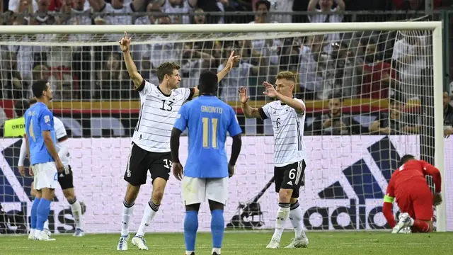 UEFA Nations League, Jerman Vs Italia