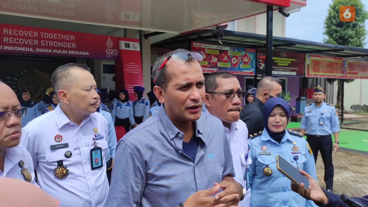 Wamenkumham Edward Omar Sharif Hiariej atau Prof Edi (Liputan6.com/Moch Harun Syah)